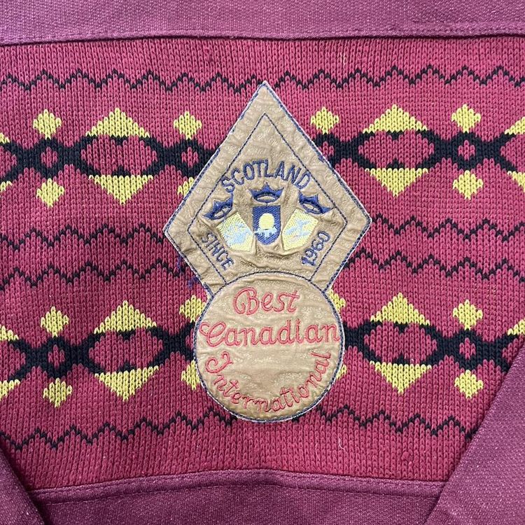 Burgundy unbranded sweatshirt 3