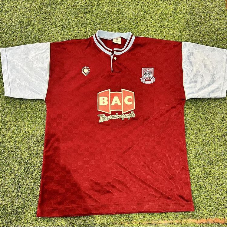 1989-1990 West Ham home football jersey