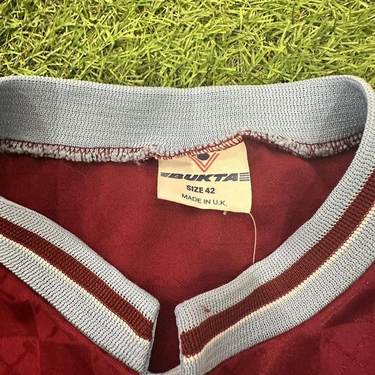 1989-1990 West Ham home football jersey 3