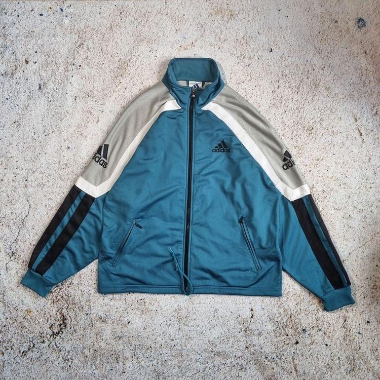 ADIDAS TRACK SUIT JACKET - Green - Size S