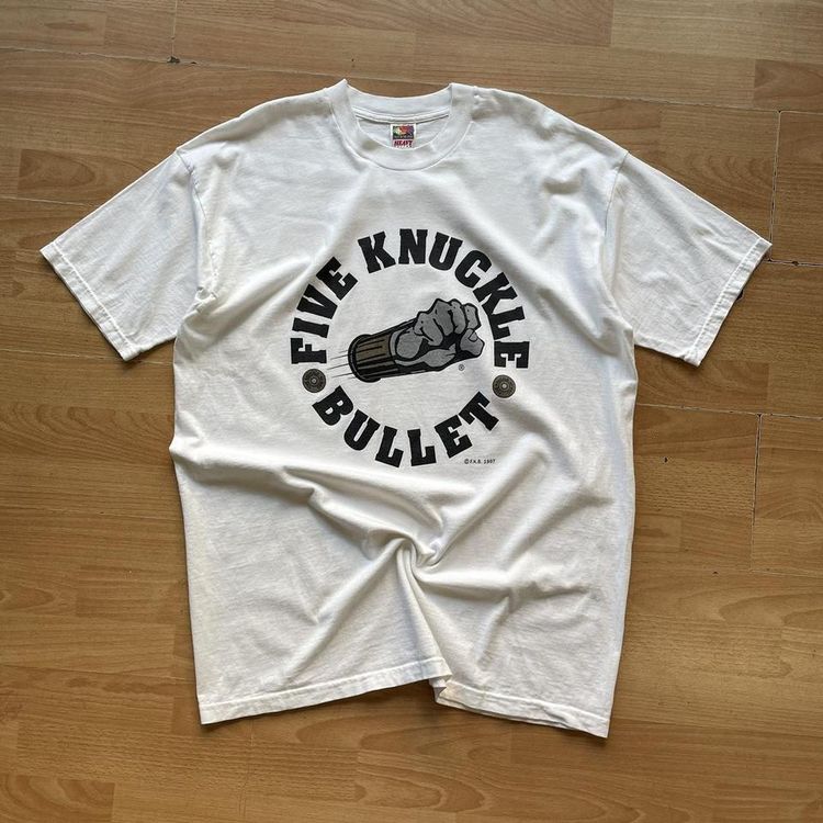 American Vintage Vintage Single Stitch 5 Knuckle Bullet Graphic Tee product image