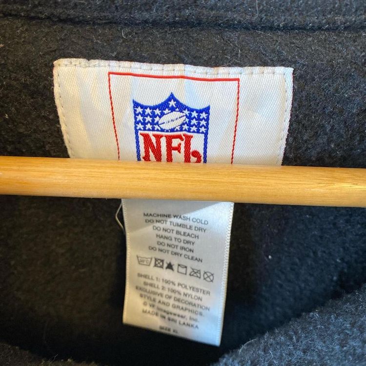 Vintage Pittsburgh steelers nfl jacket fleece. Insane piece. Black and brown/grey 4