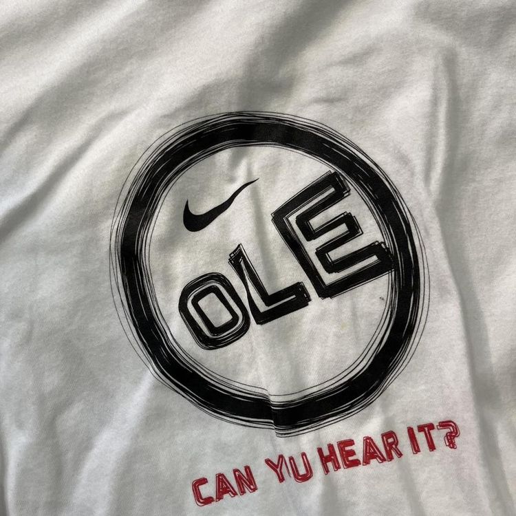 White Nike OLE t-shirt image 2