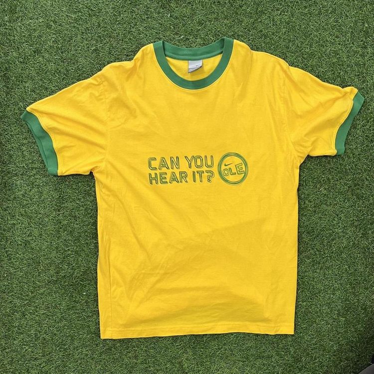 Yellow Nike t-shirt