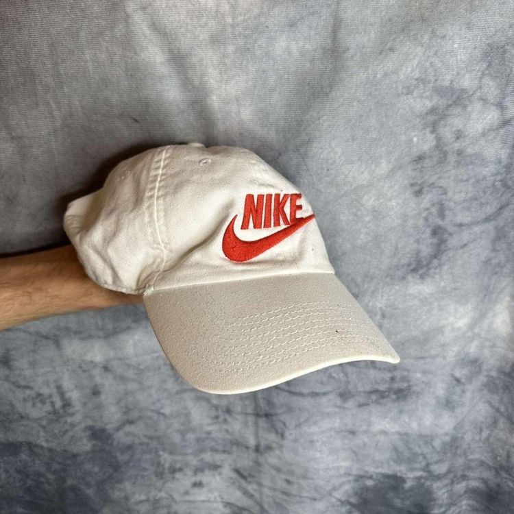 Nike red and white cap 2