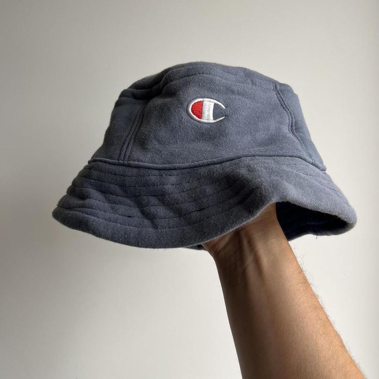Vintage Champion Bucket Hat - Navy