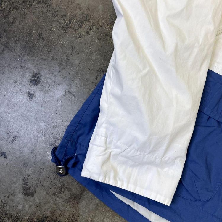 Mulberry Street Rain Jacket Y2K Full Zip Sports Windbreaker Coat, Blue, Mens XL 4