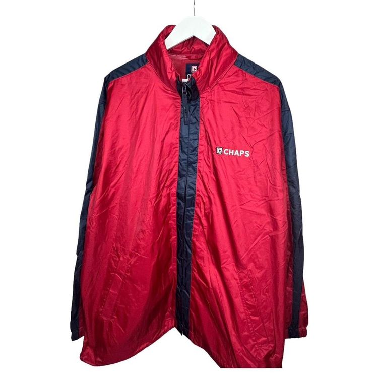 Vintage Chaps Windbreaker Jacket (L)