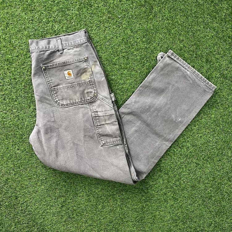 Grey Carhartt double knew carpenters image 1