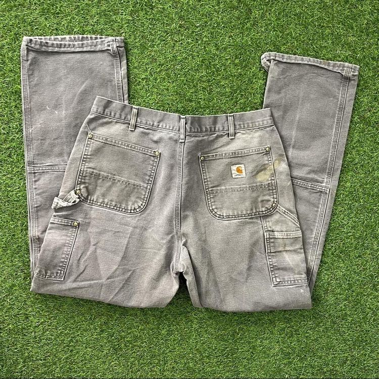 Grey Carhartt double knew carpenters image 3