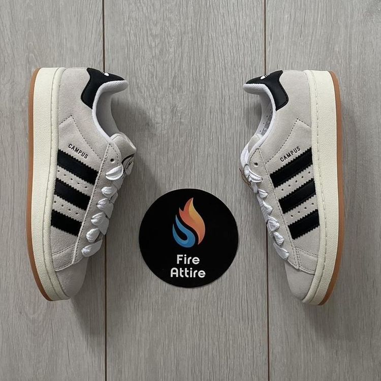 Adidas Campus Crystal White - UK 7.5