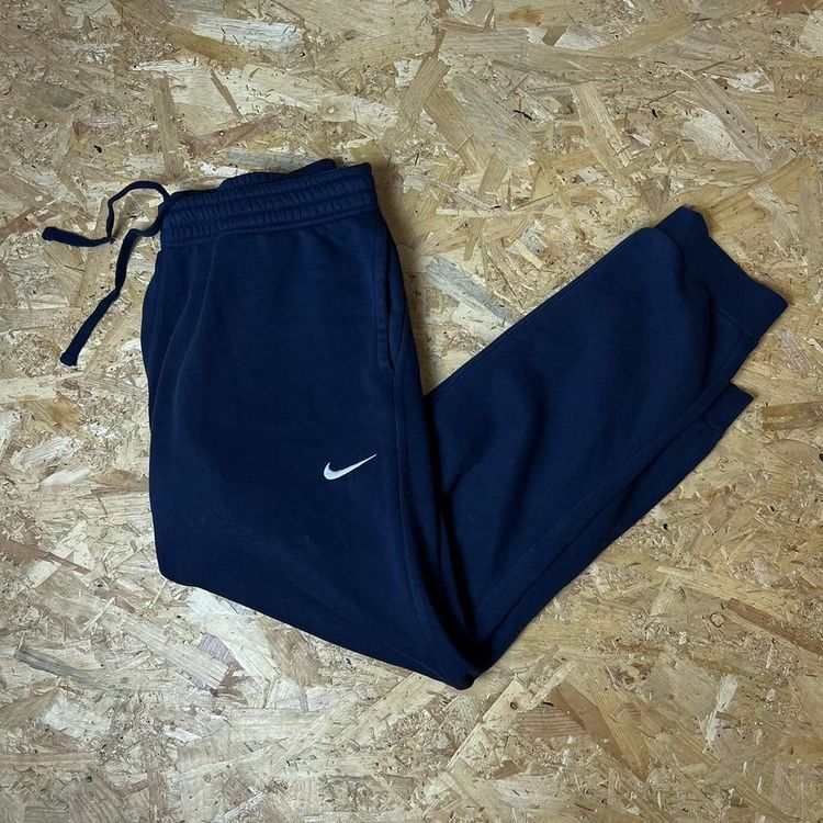 Vintage Nike Swoosh Embroidered Cuffed Joggers 2