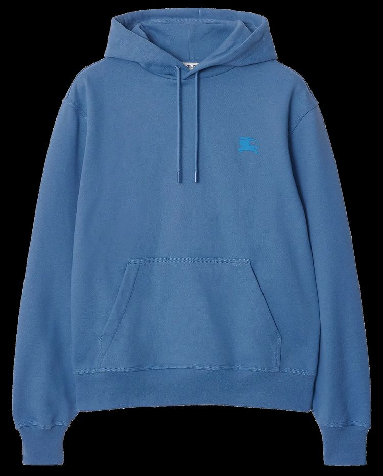 Burberry Protection Logo Hoodie Blue image 1