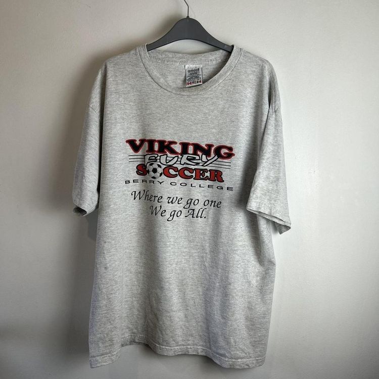 Vintage adidas USA college football t shirt