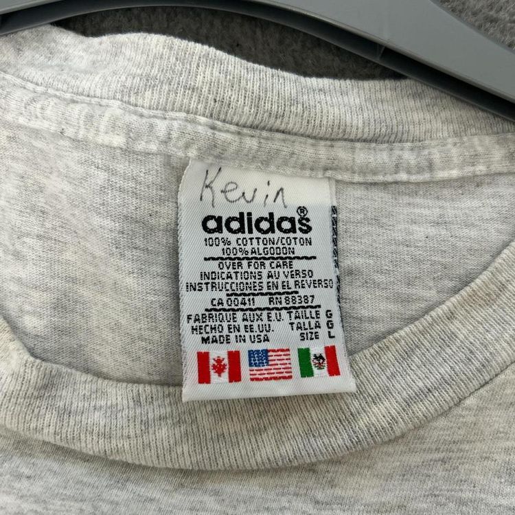 Vintage adidas USA college football t shirt 4