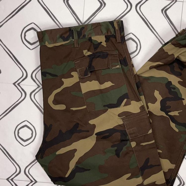 Vintage Italian Army Cargo Trousers image 2