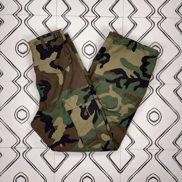 Vintage American Army Cargo Trousers image 1