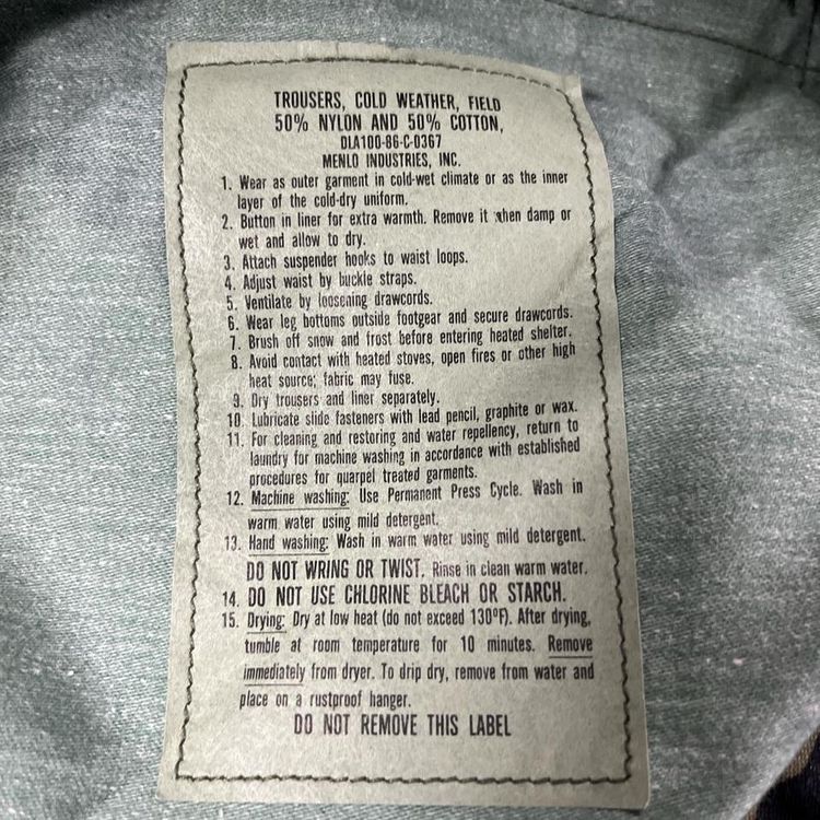 Vintage American Army Cargo Trousers image 5