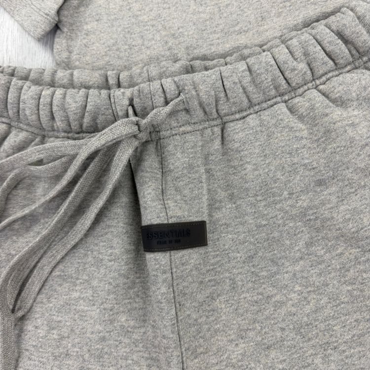 Essentials Men’s Dark Oat T-shirt & Short Set image 4