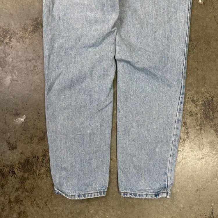 Levis Jeans 550 90sPaper Tag Denim USA Vintage Trousers,Washed Blue, Womens 26 6