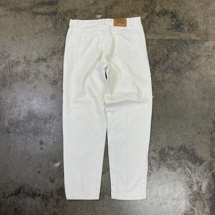 Levis Jeans 550 90s Paper Tag Denim USA Vintage Trousers, White, Mens 36 4