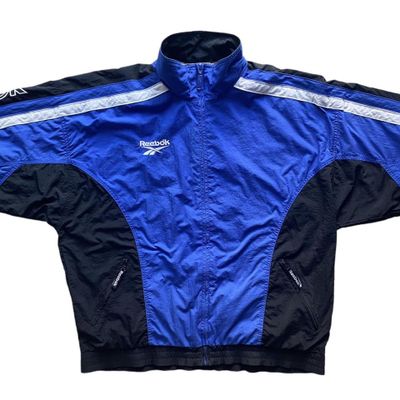 Vintage 90s Reebok embroidered print track jacket 2