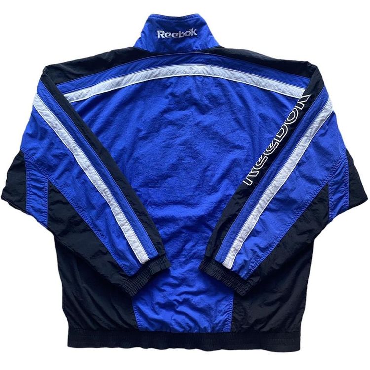 Vintage 90s Reebok embroidered print track jacket 4