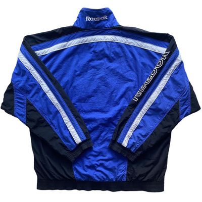 Vintage 90s Reebok embroidered print track jacket 4