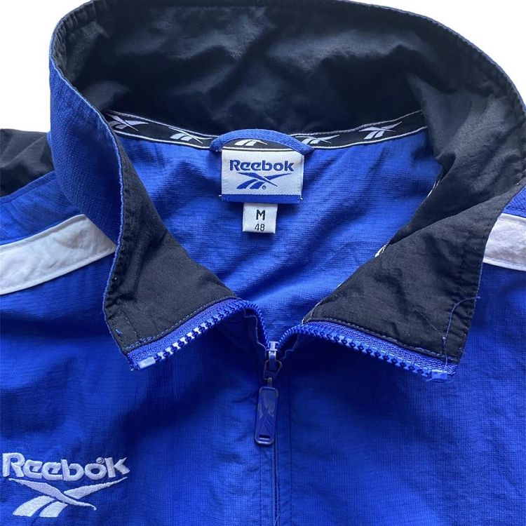Vintage 90s Reebok embroidered print track jacket 5