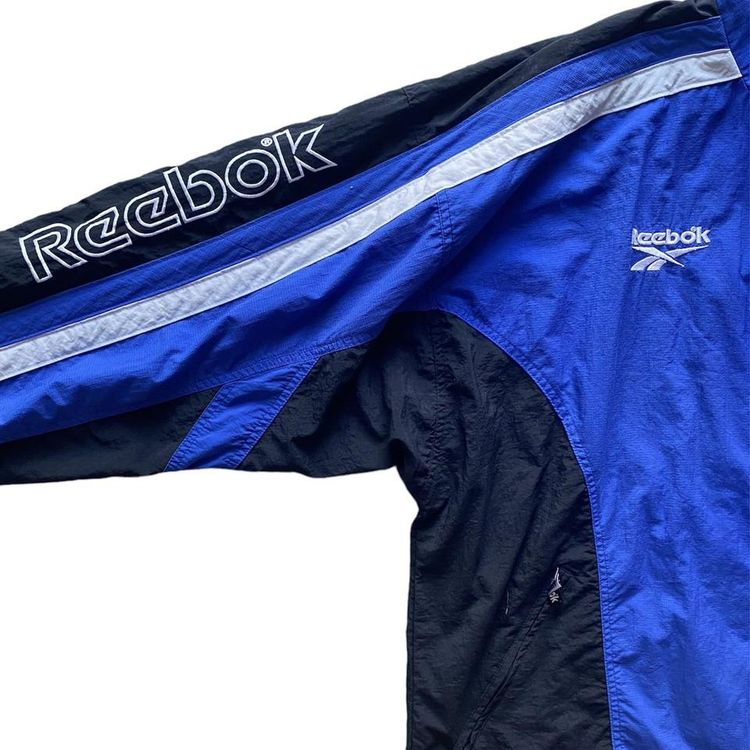 Vintage 90s Reebok embroidered print track jacket 7