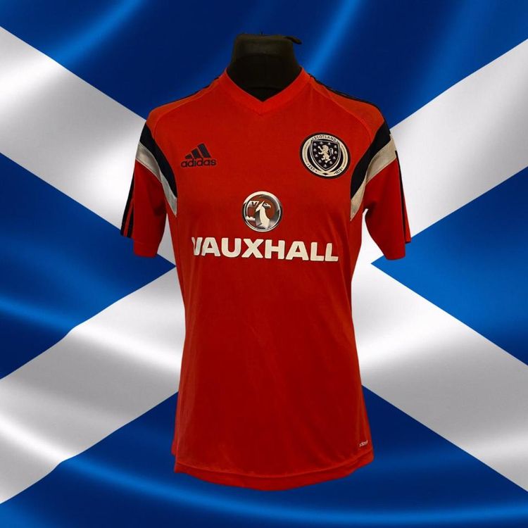 SCOTLAND 2014-15 TRAINING FOOTBALL SHIRT