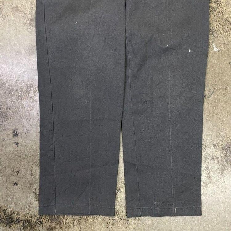 Dickies Trousers Original Fit Carpenter Workwear Canvas Pants, Grey, Mens 38" image 2