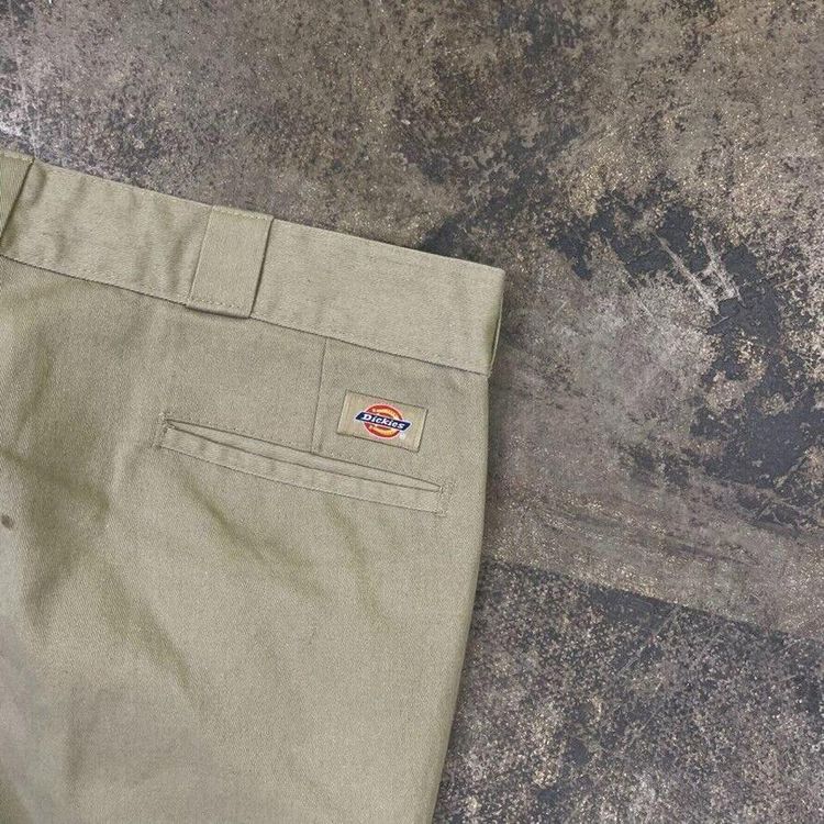 Dickies Trousers 874 Original Fit Carpenter Workwear Pants, Beige, Mens 38" image 8