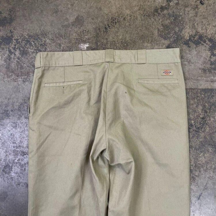 Dickies Trousers 874 Original Fit Carpenter Workwear Pants, Beige, Mens 38" image 7