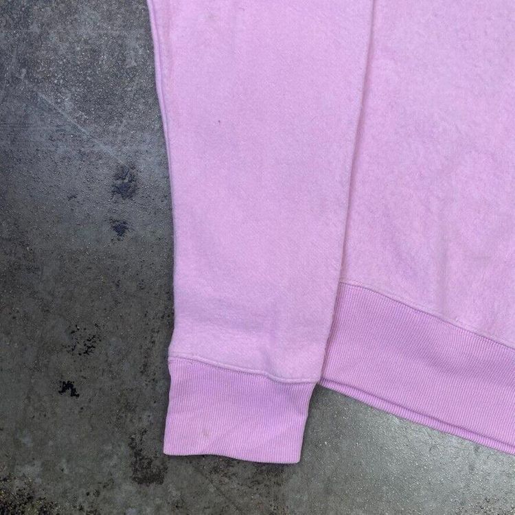 Champion Sweatshirt Reverse Weave Y2K Sports Jumper, Pink, Womens Medium 5