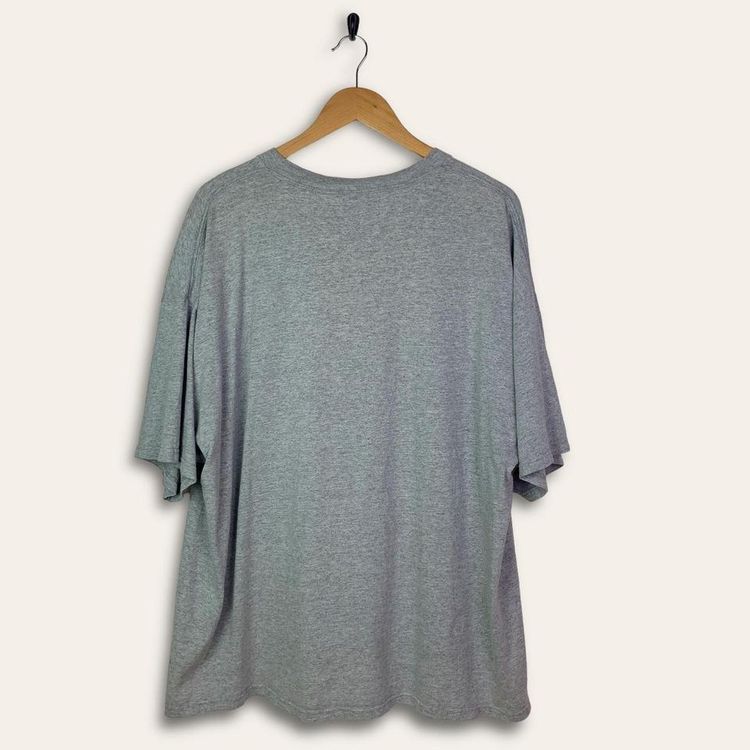 Rare Vintage 2000s Nike Graphic centre swoosh graphic tee T shirt grey XXL 3