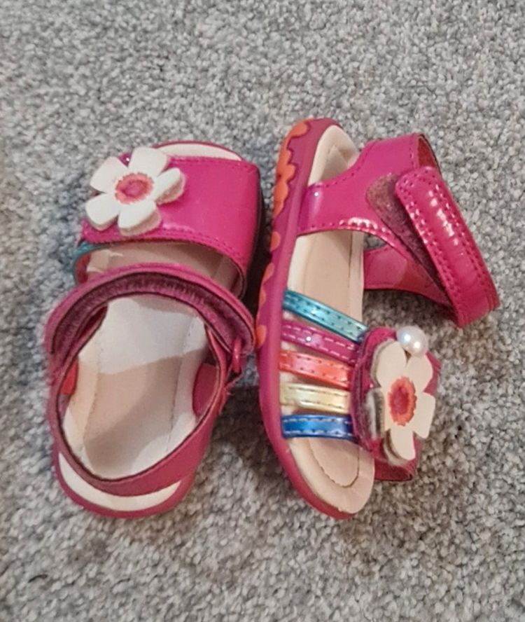 Other Pink Toddler Sandals With Flower Decoration product image