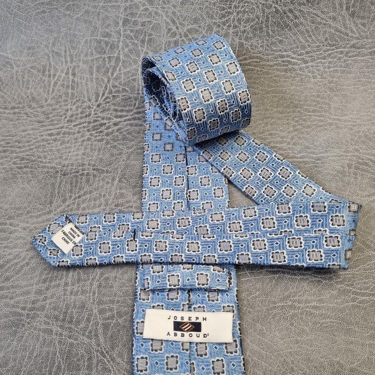 Vintage Mens Tie Joseph Abboud HandMade Necktie Retro SILK Y2K image 4