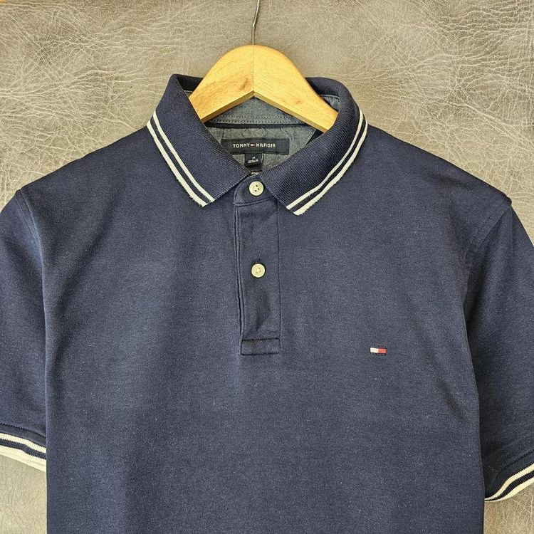 Vintage Tommy Hilfiger Polo Shirt Rugby T shirt Short Sleeve Tee 2