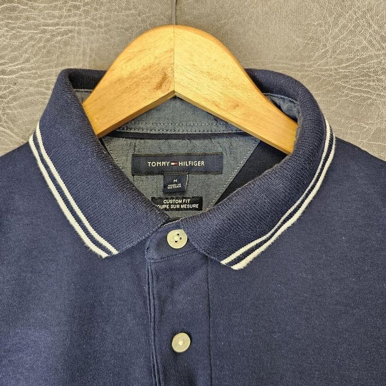 Vintage Tommy Hilfiger Polo Shirt  Rugby T shirt Short Sleeve Tee 3