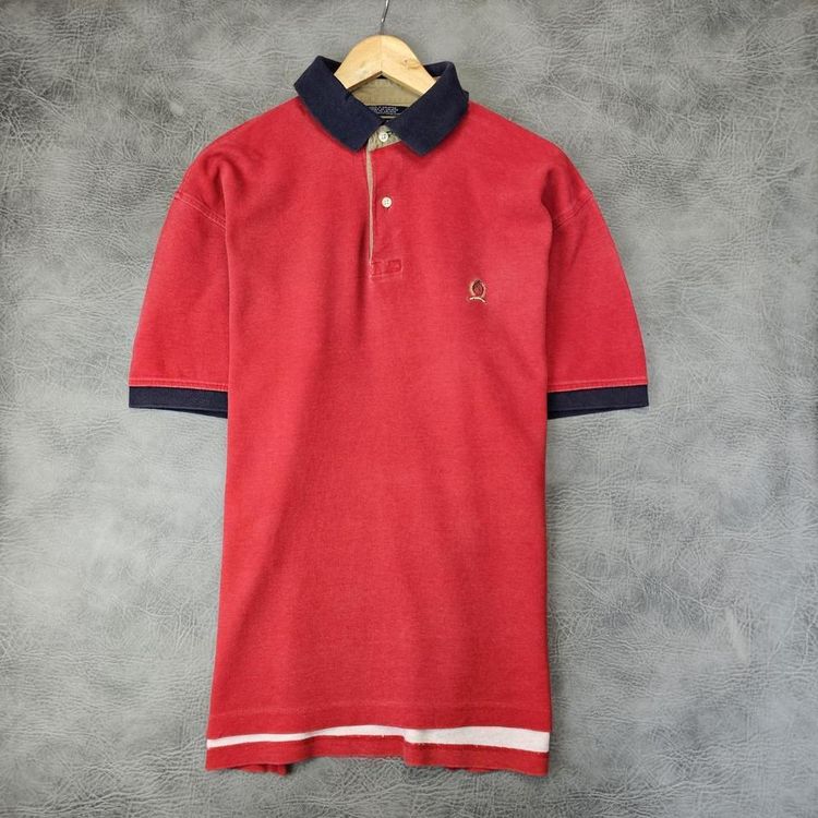 Vintage Tommy Hilfiger Polo Shirt  Rugby T shirt Short Sleeve Tee