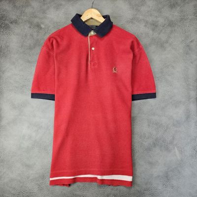 Vintage Tommy Hilfiger Polo Shirt Rugby T shirt Short Sleeve Tee 1
