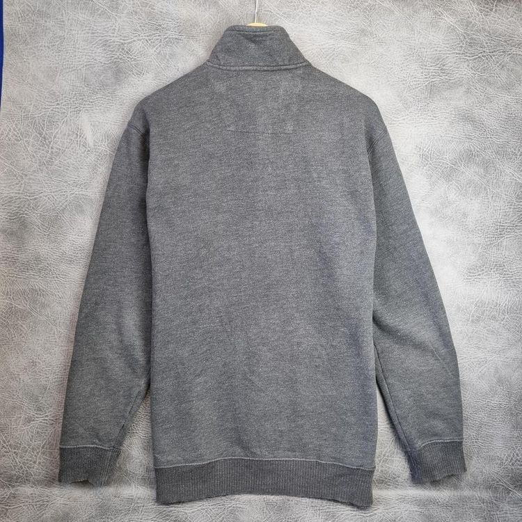 Arrow Quarter Zip Sweatshirt USA Sweater Vintage Jumper L Sweatshirt Charcoal grey 3