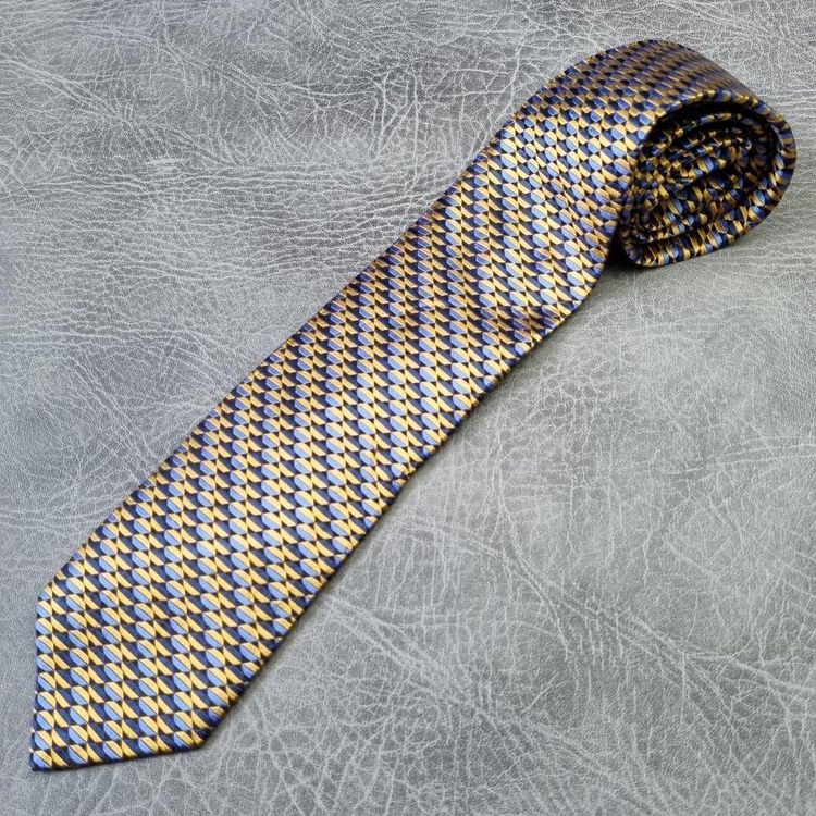 Vintage Mens Tie Robert Talbott Nordstrom Necktie Retro SILK 1980s Men's ties image 1
