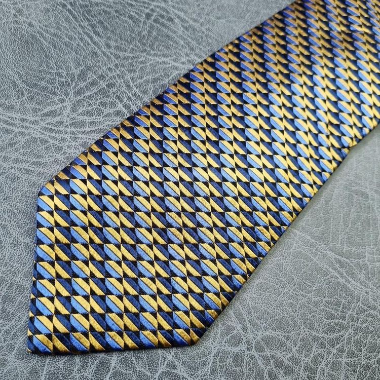 Vintage Mens Tie Robert Talbott Nordstrom Necktie Retro SILK 1980s Men's ties image 2