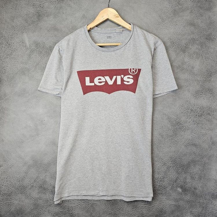 Other Vintage  Levis T Shirt  90s short sleeve Tee  Mens TShirt Graphic tee L Grey product image