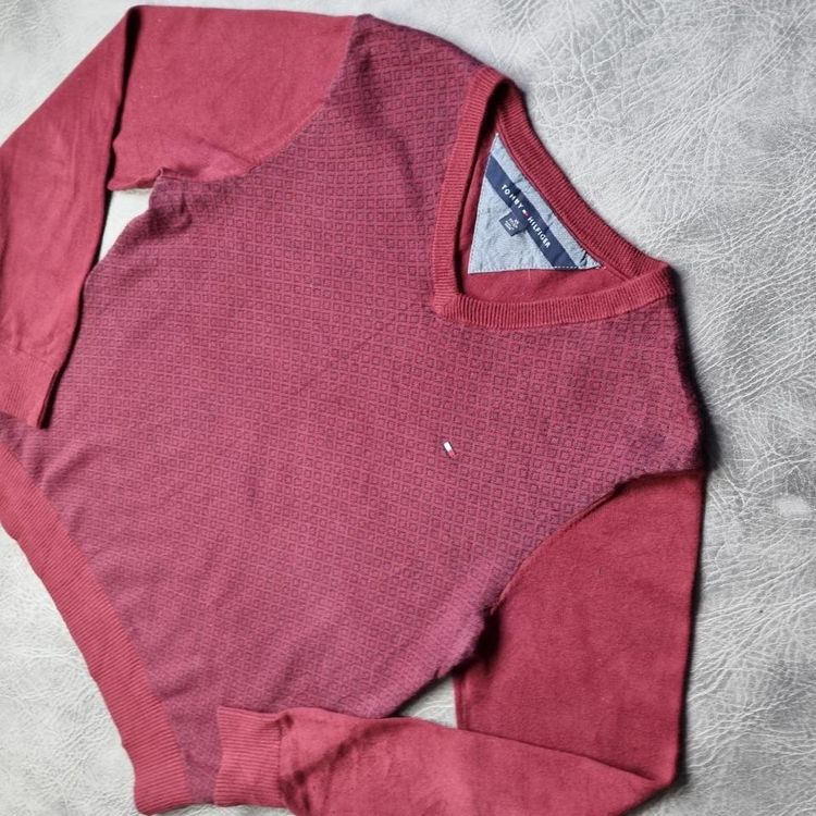Vintage TOMMY HILFIGER Sweater Jumper/ Sweatshirt Embroidered logo image 3