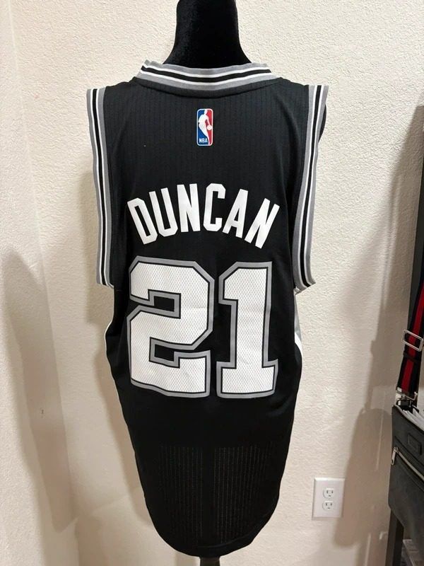 Adidas San Antonio Spurs Duncan #21 Basketball Jersey imagen 2