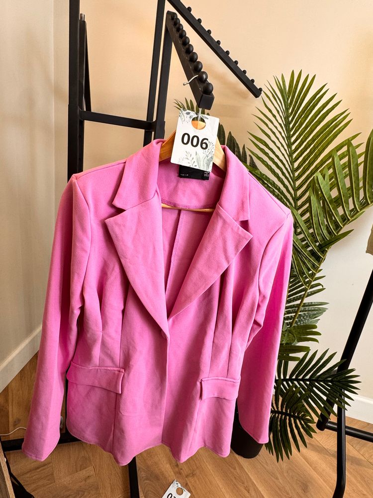 006 pink blazer jacket