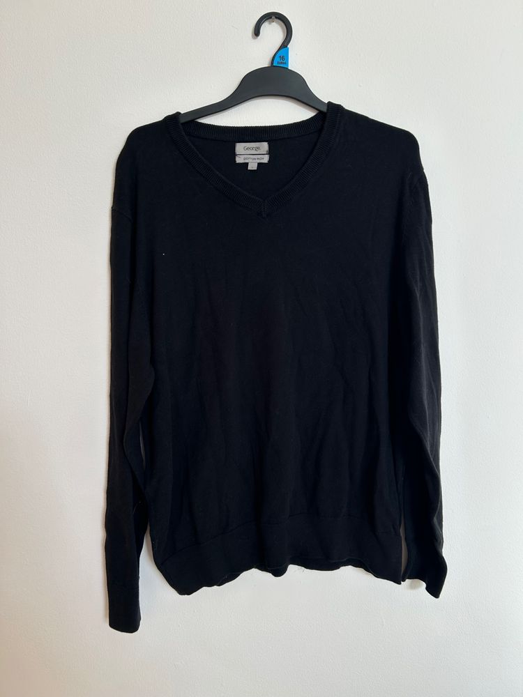 Immagine di George Black V-Neck Sweater 3